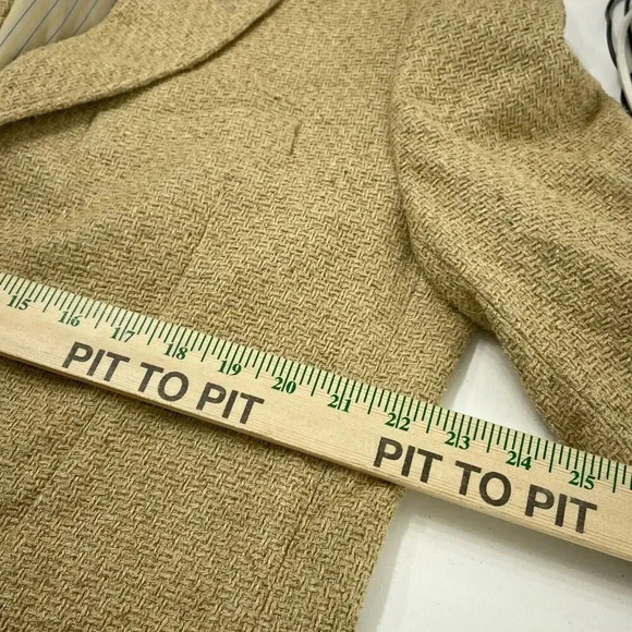 The Territory Ahead Linen Silk Blazer Mens 42L textured 0973 - Picture 8 of 11